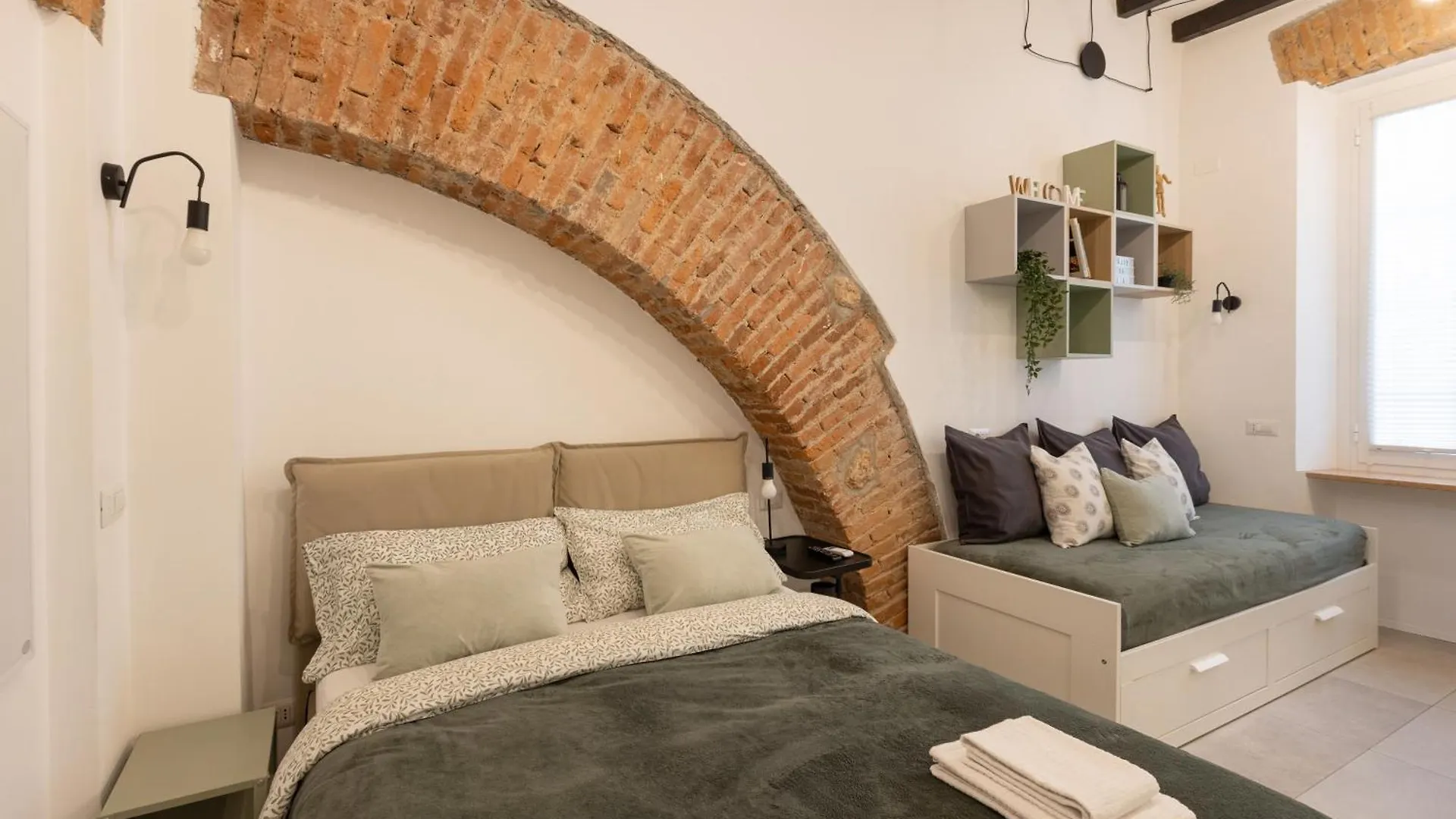 アパート Bricks & Beams Studio In The Key Area Of ミラノ イタリア